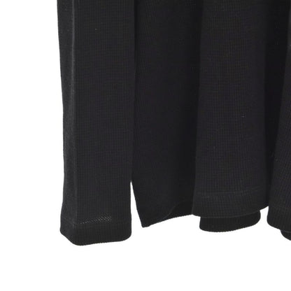 Chrome Hearts Not CH Logo Embroidery Thermal Knit Long Sleeve Top Waffle Long