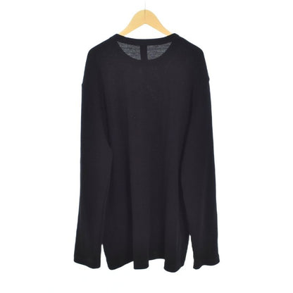Chrome Hearts Not CH Logo Embroidery Thermal Knit Long Sleeve Top Waffle Long