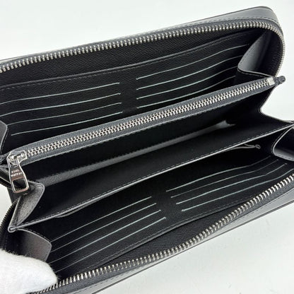 Louis Vuitton Zippy XL Zip Around Wallet Monogram Eclipse Noir Black