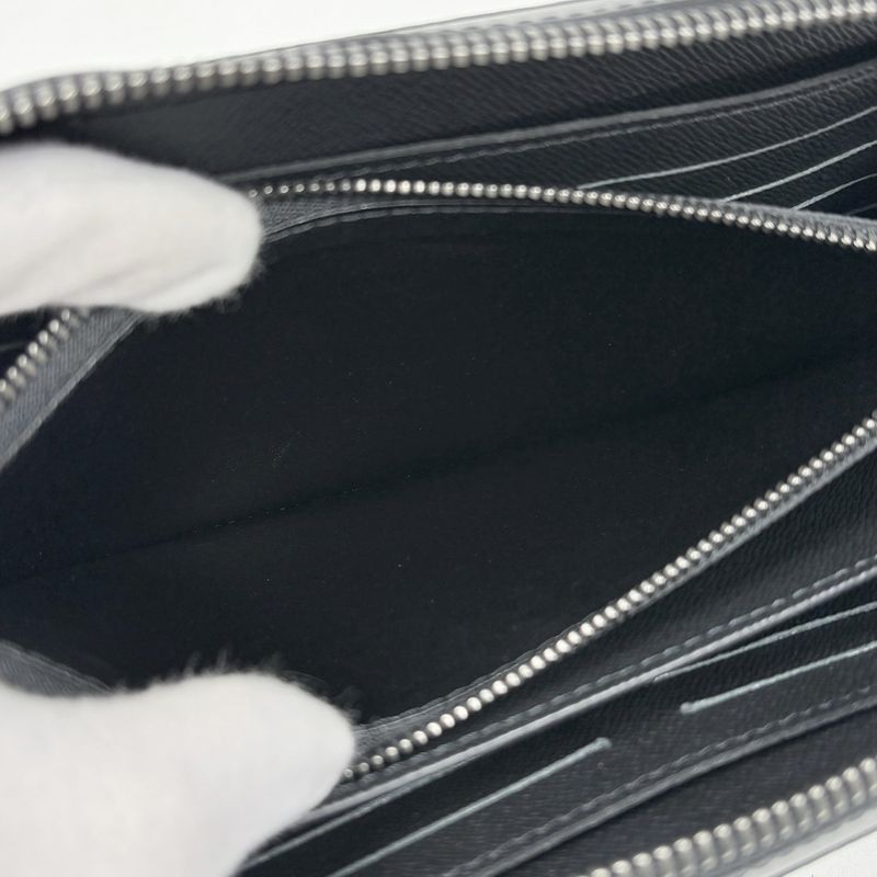Louis Vuitton Zippy XL Zip Around Wallet Monogram Eclipse Noir Black