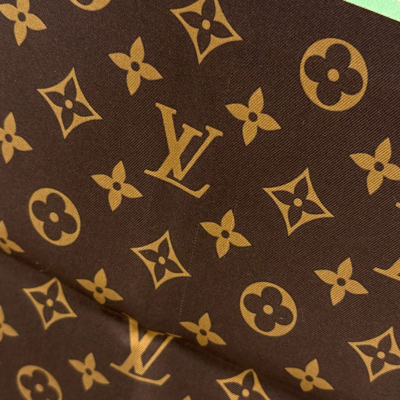 Louis Vuitton Carre 70 Super Flat Monogram Panda Takashi Murakami Scarf Silk