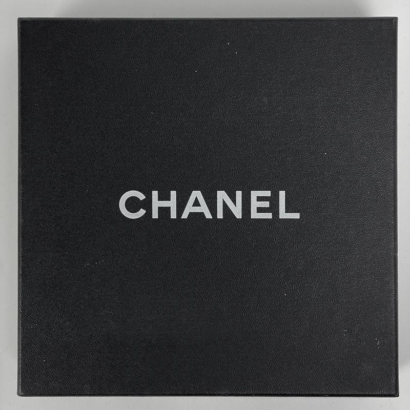 Chanel CC Logo Chain Necklace Quilted Long Gold Plated