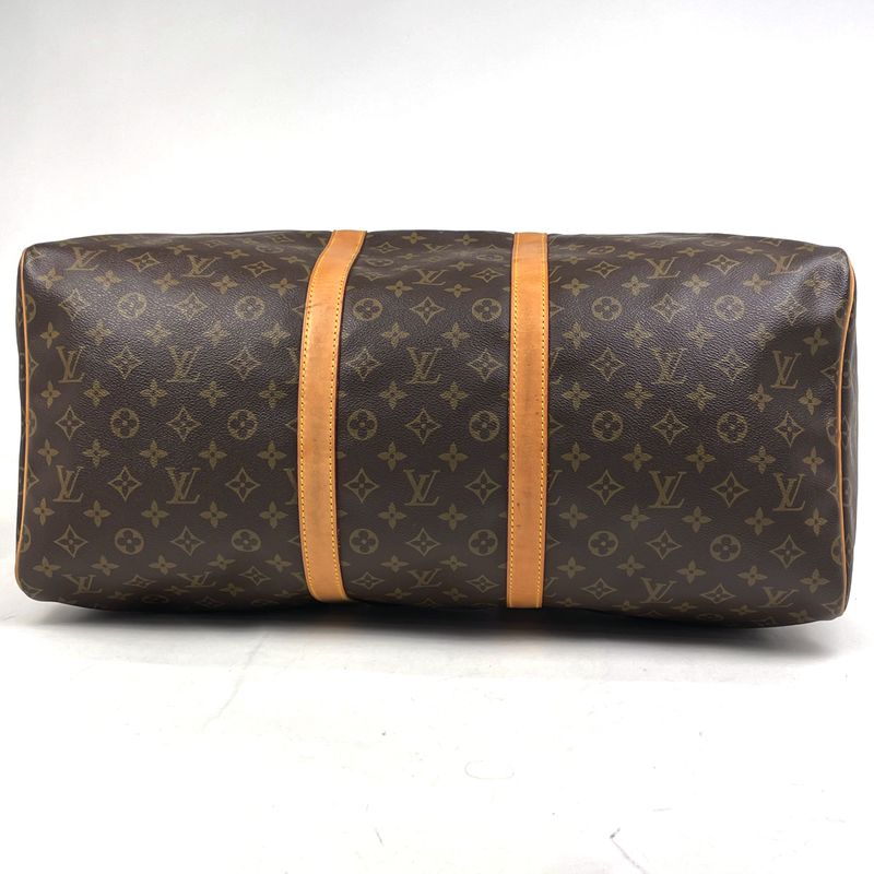Louis Vuitton Keepall 55 Boston Bag Monogram Brown