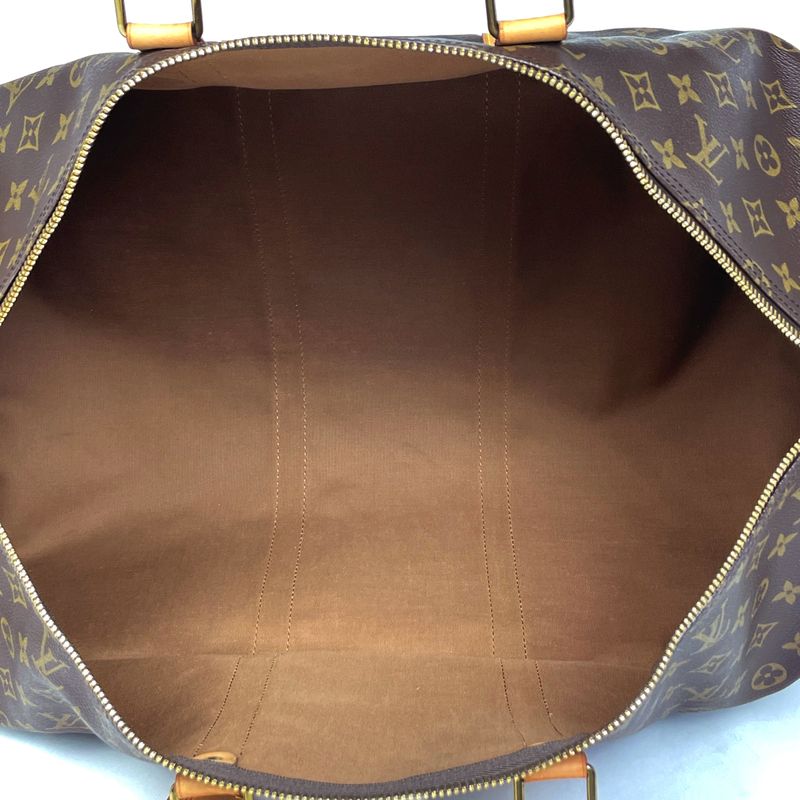 Louis Vuitton Keepall 55 Boston Bag Monogram Brown