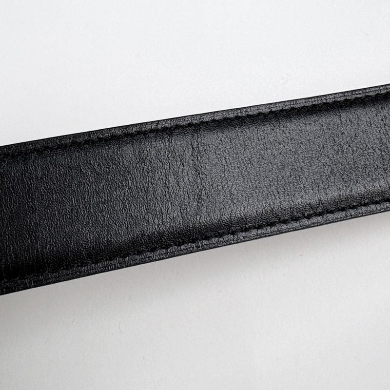 Hermes Constance Reversible Belt Leather Black