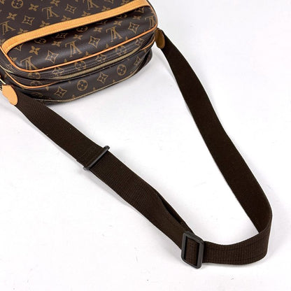 Louis Vuitton Reporter PM Crossbody Shoulder Bag Monogram Brown
