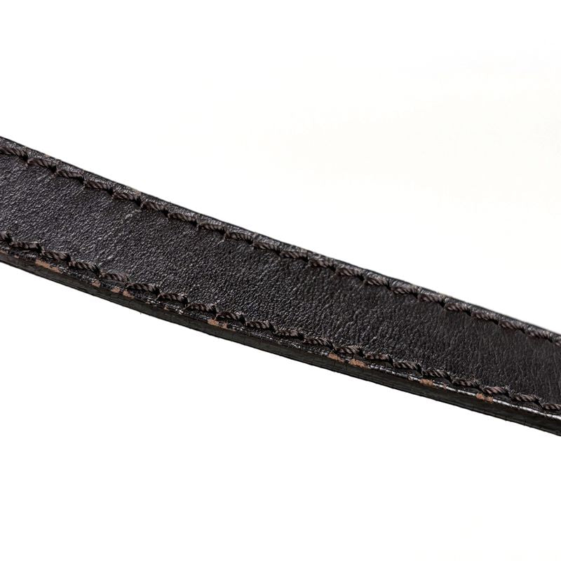 Fendi Zucca Pattern Shoulder Bag Canvas Brown