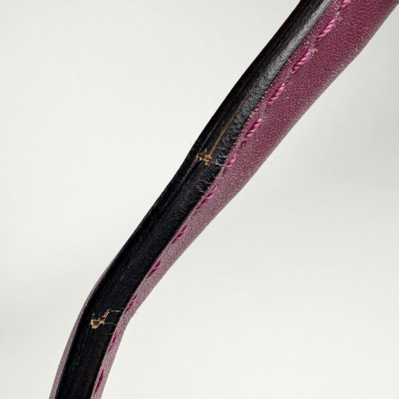 Gucci Guccissima Tote Shoulder Bag Horsebit Guccissima Leather Metallic Pink