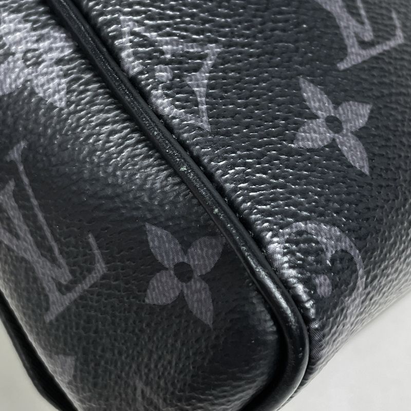 Louis Vuitton District PM NM Shoulder Crossbody Bag Monogram Eclipse Noir Black