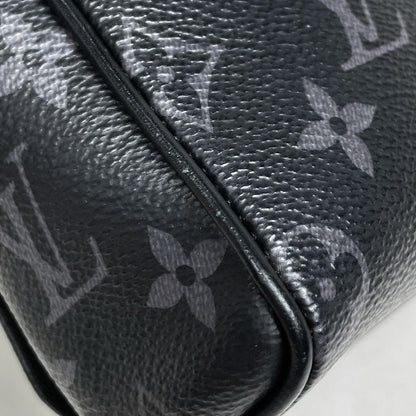 Louis Vuitton District PM NM Shoulder Crossbody Bag Monogram Eclipse Noir Black