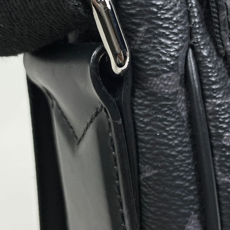 Louis Vuitton District PM NM Shoulder Crossbody Bag Monogram Eclipse Noir Black