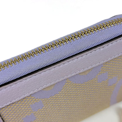 Gucci Jumbo GG Coin Case Card Canvas Leather Purple