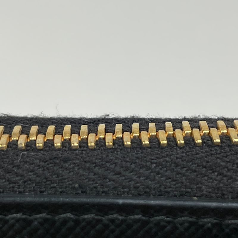 Prada Logo Zip Around Wallet Universal Studio Collaboration Frankenstein
