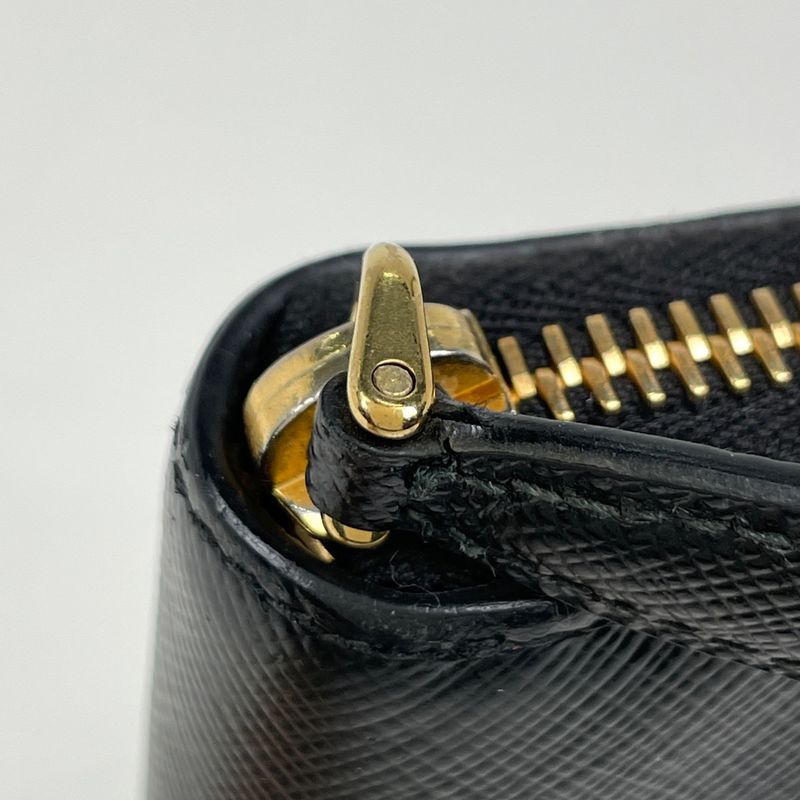 Prada Logo Zip Around Wallet Universal Studio Collaboration Frankenstein