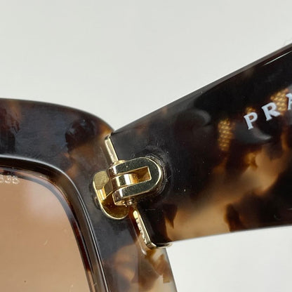 Prada Logo Sunglasses Eyewear Plastic Brown