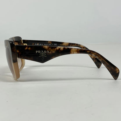 Prada Logo Sunglasses Eyewear Plastic Brown