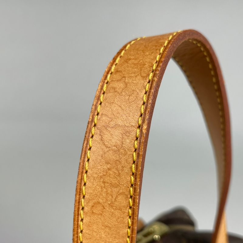 Louis Vuitton Excursion Shoes Case Handbag Monogram Brown