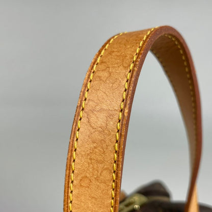 Louis Vuitton Excursion Shoes Case Handbag Monogram Brown