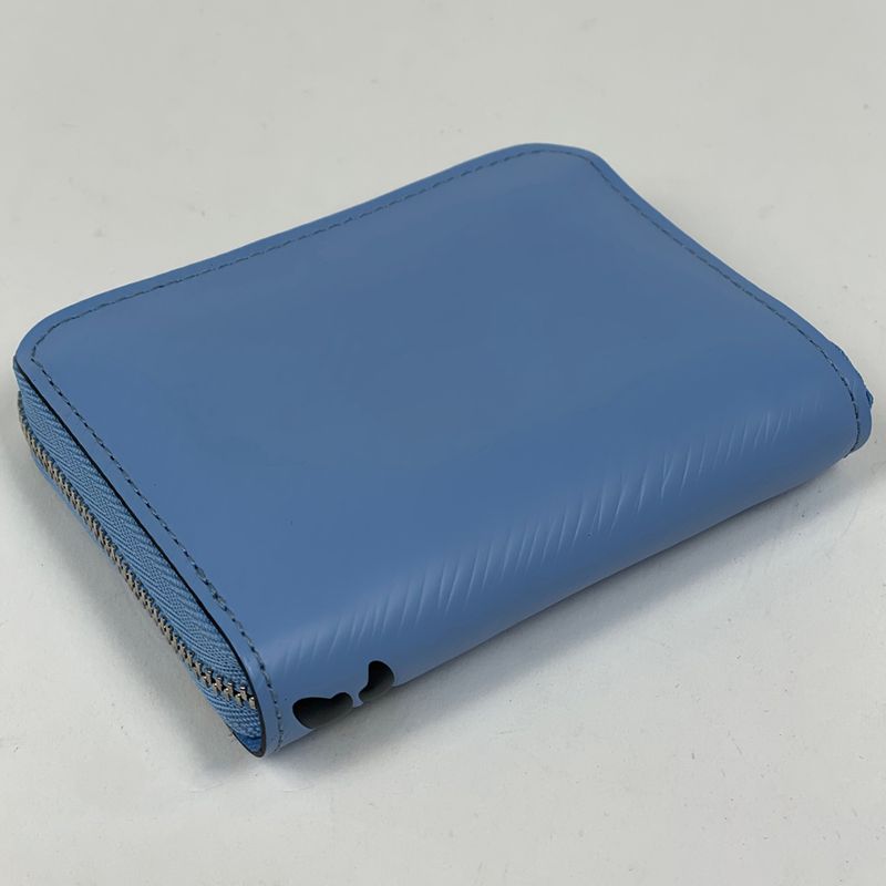 Louis Vuitton Zippy Coin Purse Alibird Case Epi Light Blue