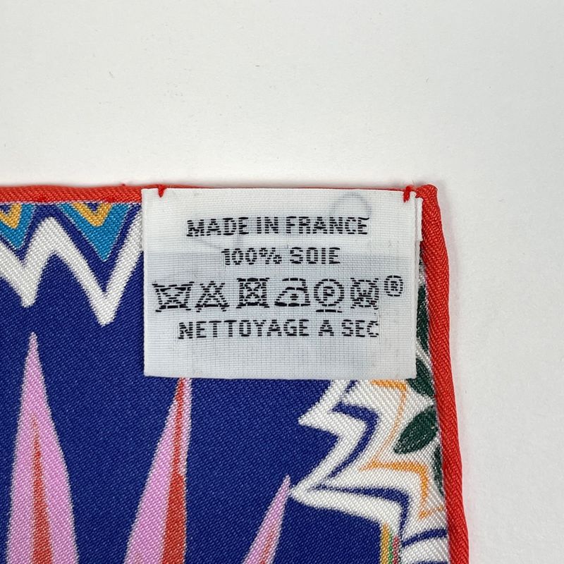 Hermes Carre 90 Mountain Zebra Scarf Silk Pink Multicolor