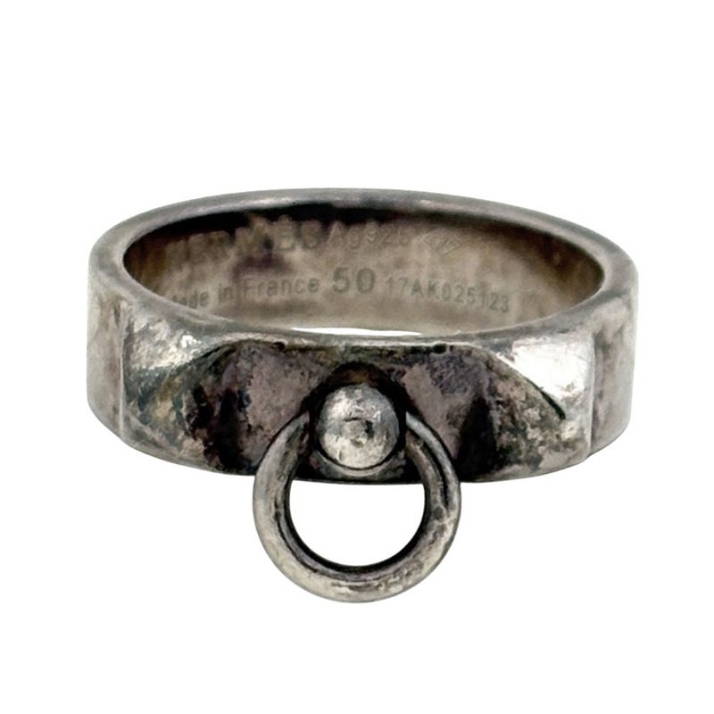 Hermes Collier de Chien Ring Silver