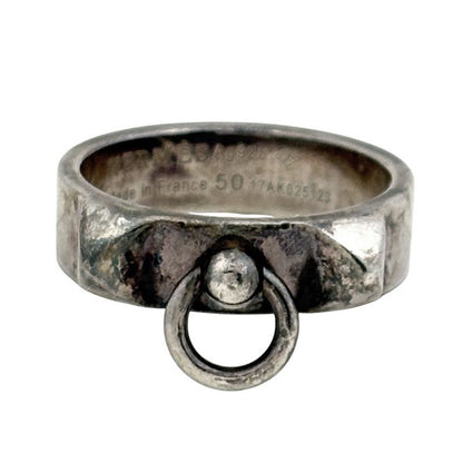 Hermes Collier de Chien Ring Silver