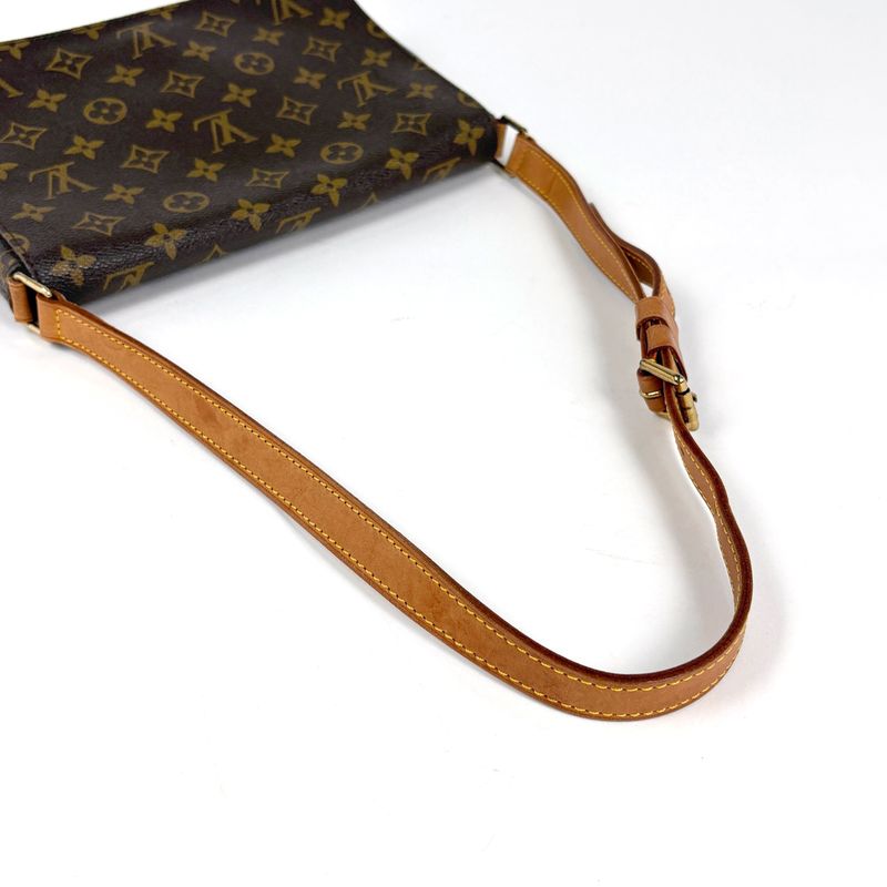 Louis Vuitton Musette Tango Short Shoulder Bag Monogram Brown