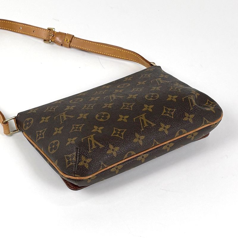 Louis Vuitton Musette Tango Short Shoulder Bag Monogram Brown