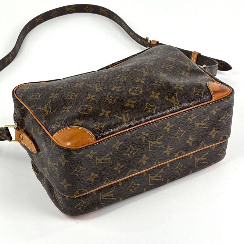 Louis Vuitton Nile Shoulder Bag Monogram Brown