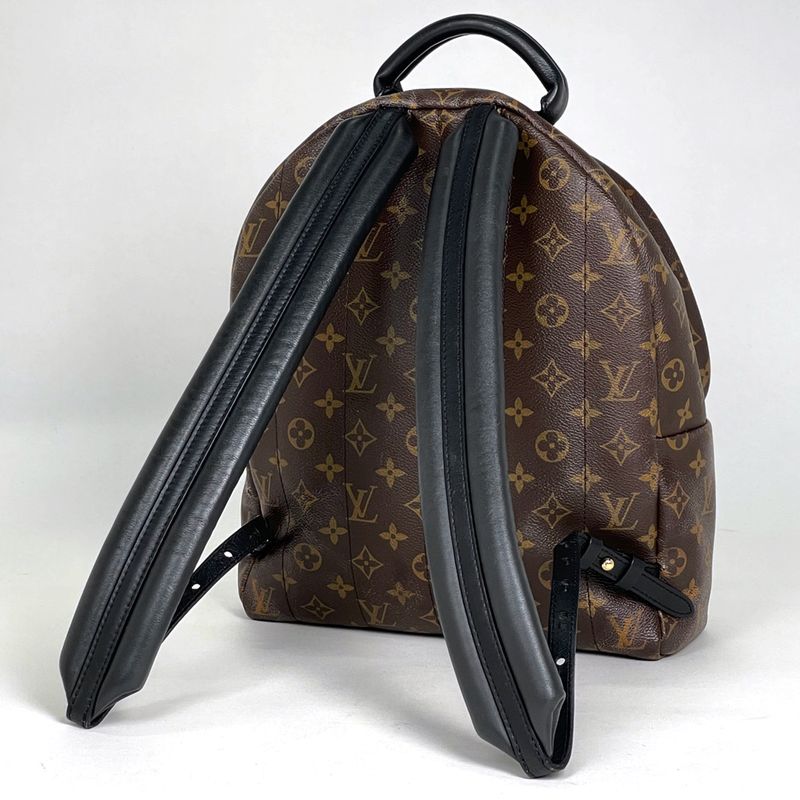 Louis Vuitton Palm Spring Backpack MM Monogram Brown
