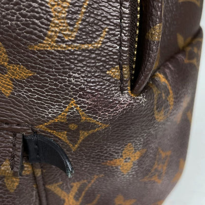 Louis Vuitton Palm Spring Backpack MM Monogram Brown