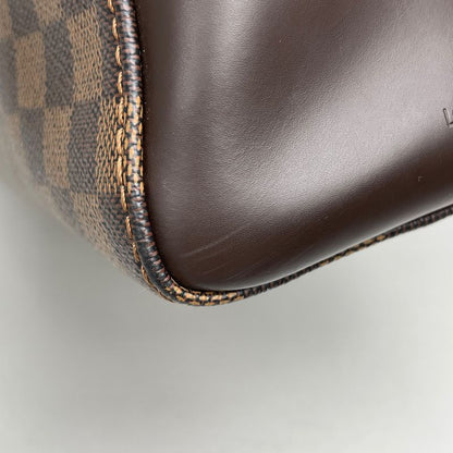 Louis Vuitton Kensington Bowling Handbag Damier Brown