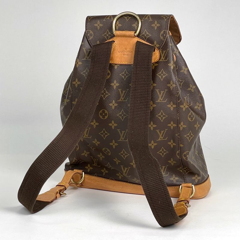 Louis Vuitton Montsouris GM Backpack Monogram Brown