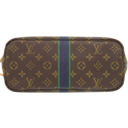 Louis Vuitton Neverfull PM Pouch Monogram Green Tote