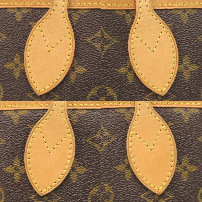 Louis Vuitton Neverfull PM Pouch Monogram Green Tote