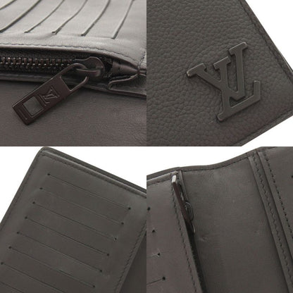 Louis Vuitton Portefeuille Brother NM LV Aerogram IC Leather Black Wallet