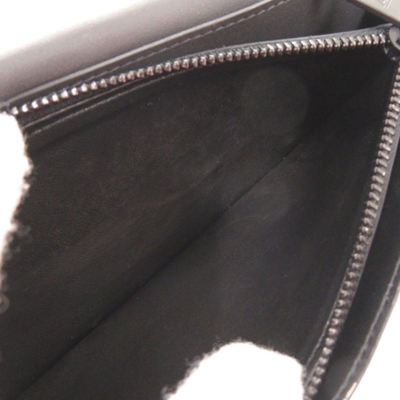 Louis Vuitton Portefeuille Brother NM LV Aerogram IC Leather Black Wallet