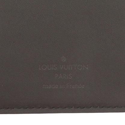 Louis Vuitton Portefeuille Brother NM LV Aerogram IC Leather Black Wallet