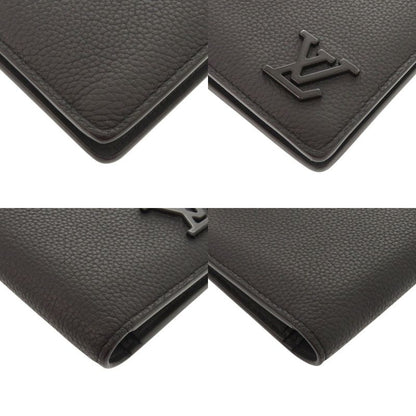 Louis Vuitton Portefeuille Brother NM LV Aerogram IC Leather Black Wallet