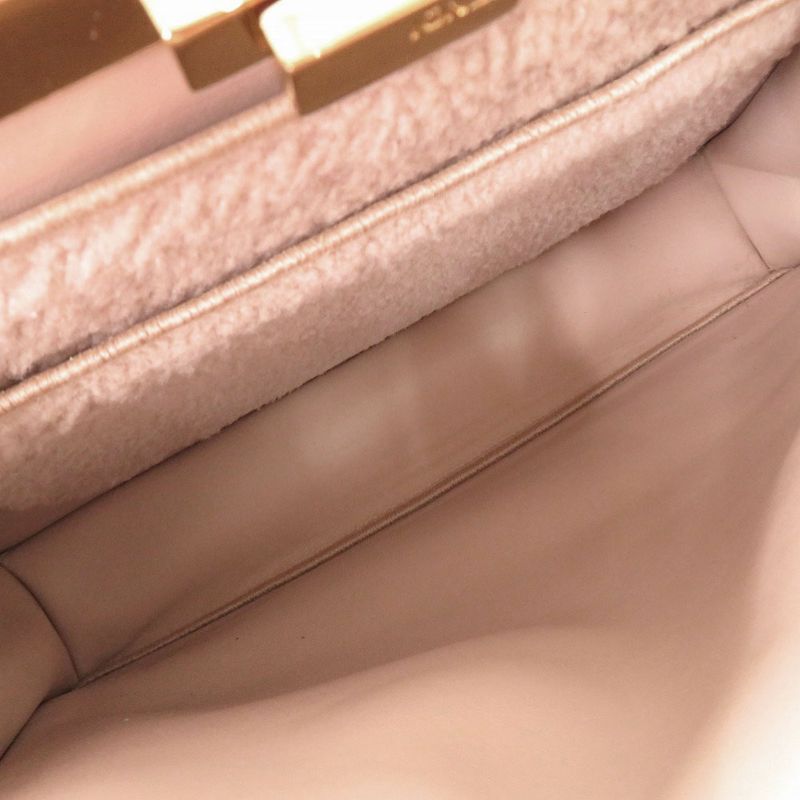 Fendi Peekaboo Icy Mouton Pink 2-Way Handbag
