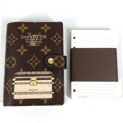 Louis Vuitton Notebook Cover Agenda PM Monogram Canvas Brown