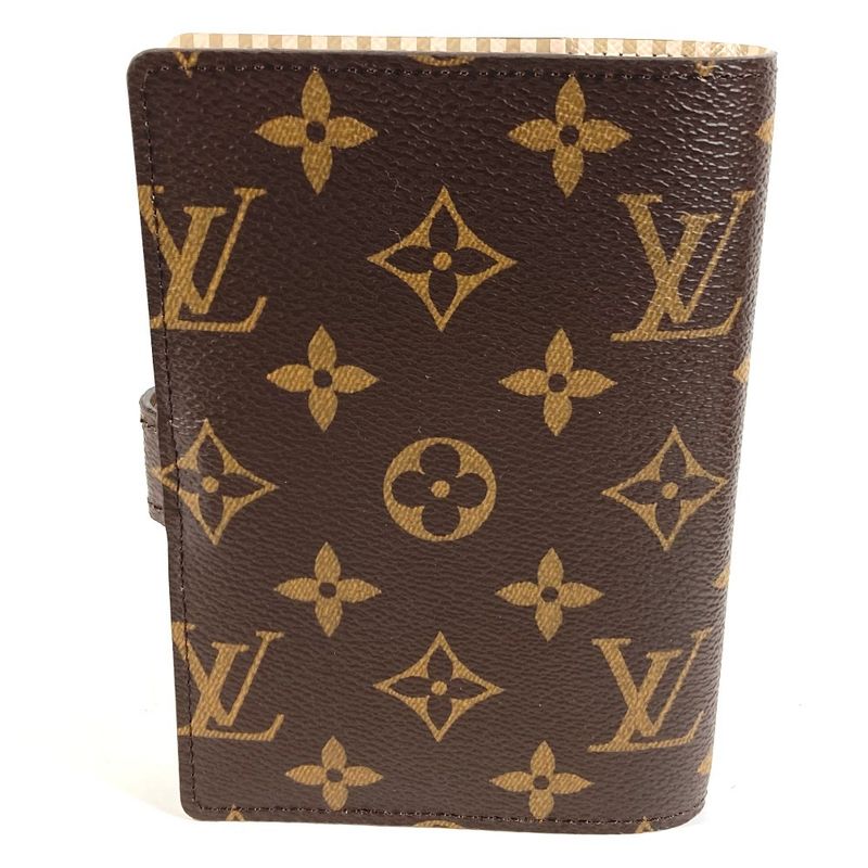 Louis Vuitton Notebook Cover Agenda PM Monogram Canvas Brown