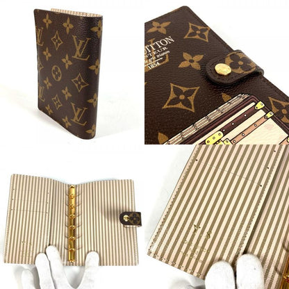 Louis Vuitton Notebook Cover Agenda PM Monogram Canvas Brown