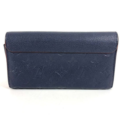 Louis Vuitton Wallet Portefeuille Pont Neuf Monogram Empreinte Leather Marie