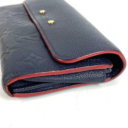 Louis Vuitton Wallet Portefeuille Pont Neuf Monogram Empreinte Leather Marie