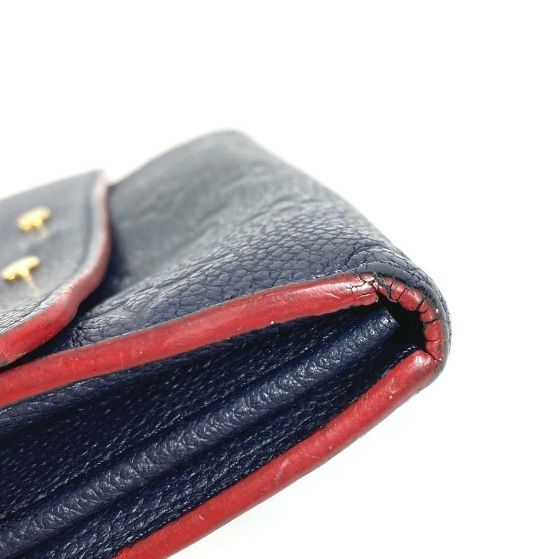 Louis Vuitton Wallet Portefeuille Pont Neuf Monogram Empreinte Leather Marie