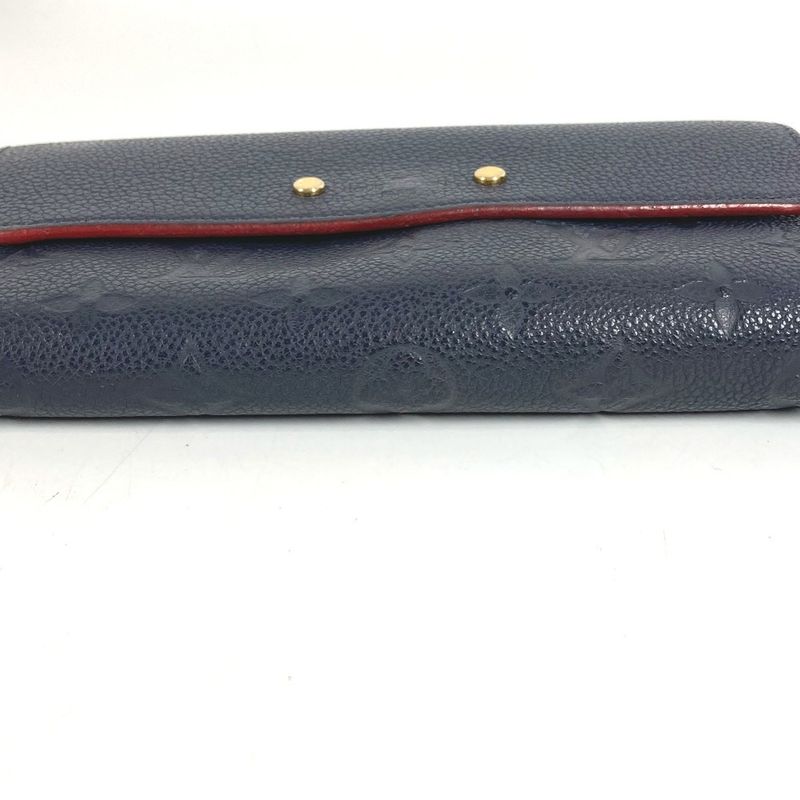 Louis Vuitton Wallet Portefeuille Pont Neuf Monogram Empreinte Leather Marie