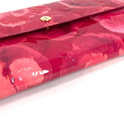 Louis Vuitton Wallet Portefeuille Sarah Enamel Rose Indien Pink
