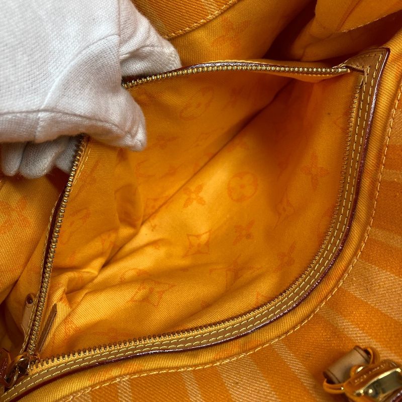 Louis Vuitton Shoulder Bag Cabas PM Canvas Yellow