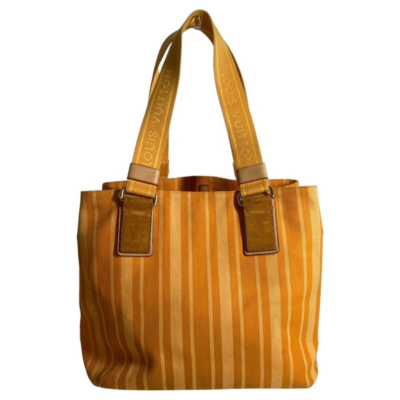 Louis Vuitton Shoulder Bag Cabas PM Canvas Yellow